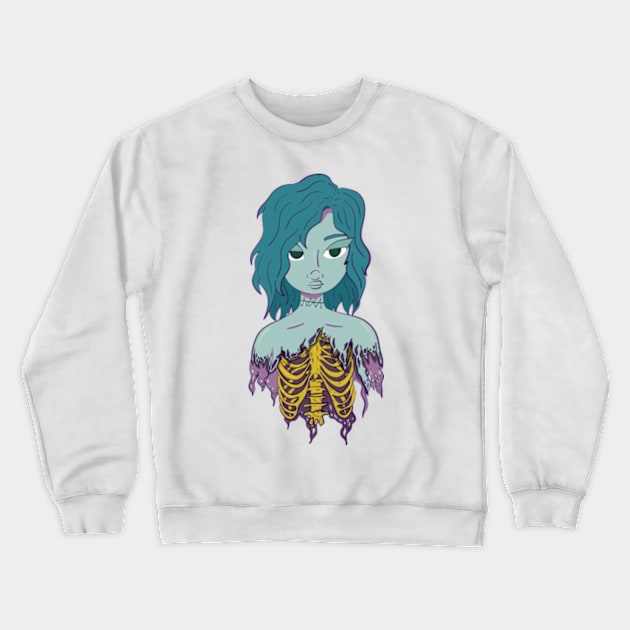 Ripped apart Crewneck Sweatshirt by SnowJade